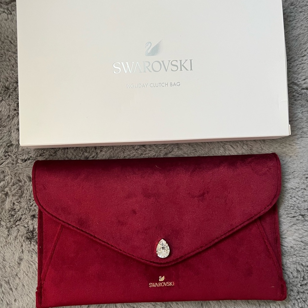 swarovski clutch
